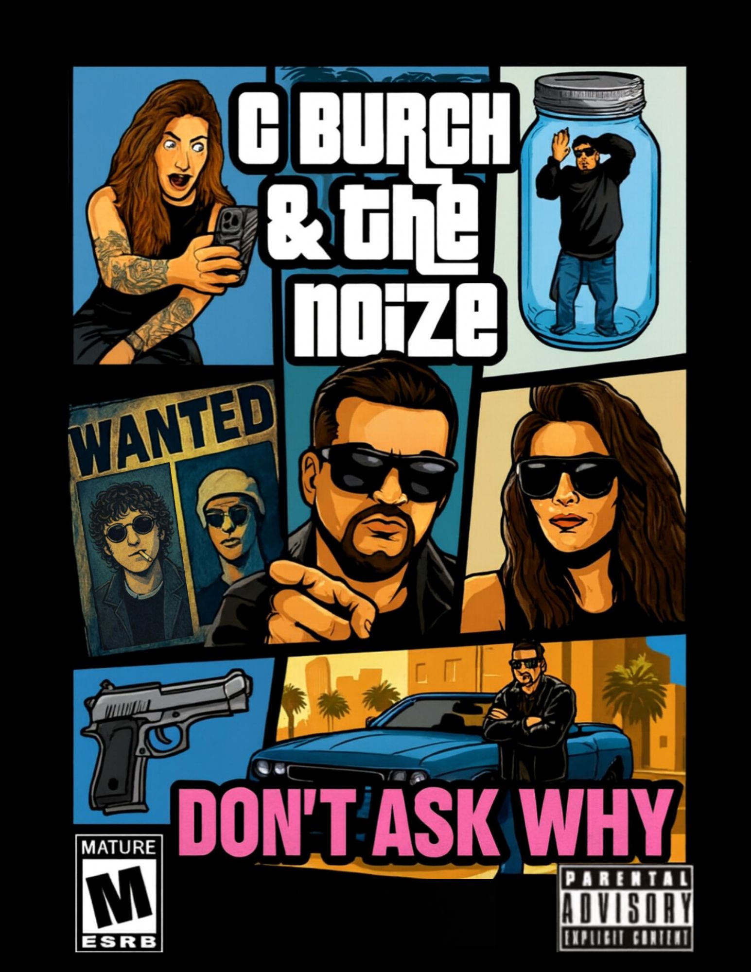 c burch & the noize new 2026 logo