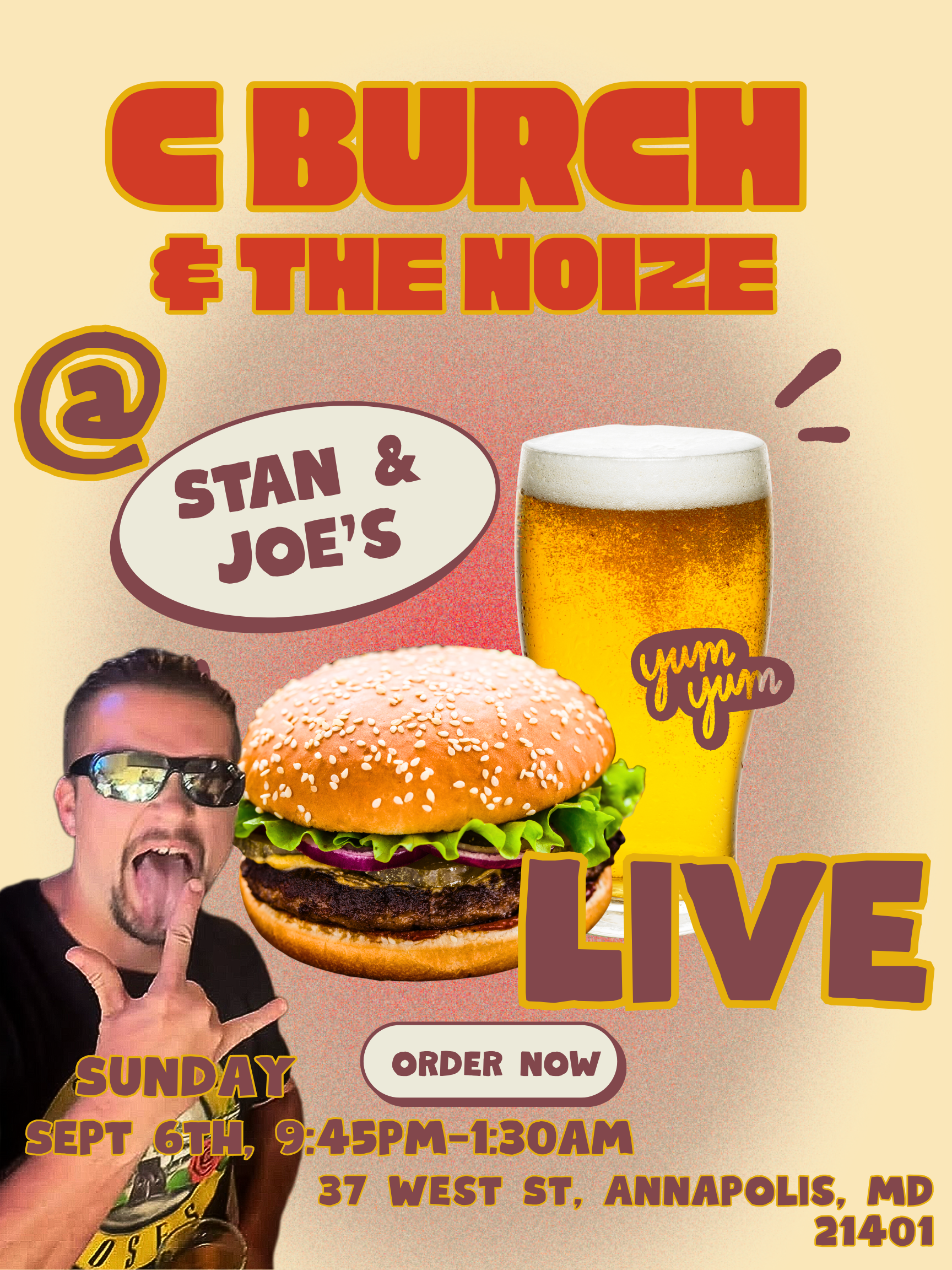 sept 6 stans show flyer